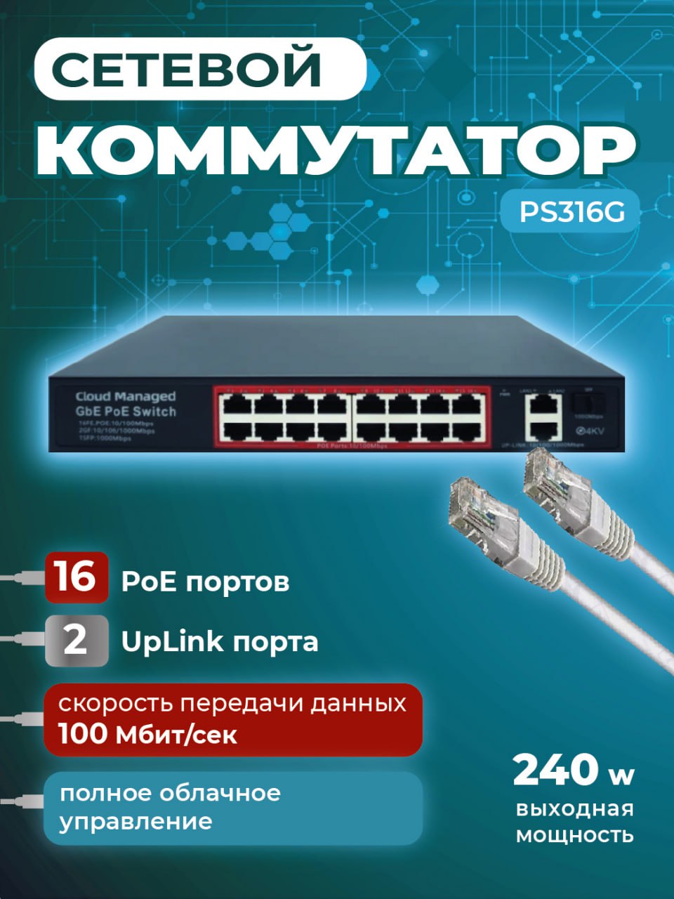 Управляемые коммутаторы Das-link